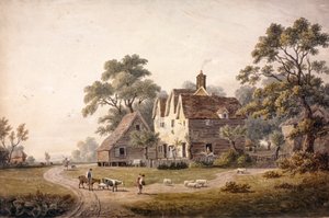 Chingford, Waltham Forest, London, 1815 alkotó: William Lewis