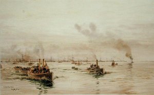 Liberty Men (akvarell papíron) alkotó: William Lionel Wyllie