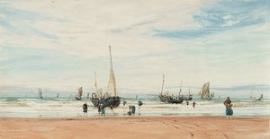 A portsmouthi hajógyár terve (Anglia) 1850-ben. Rajz és akvarell (65,5x79,5 cm), egy 1906-os összeállításból, D. Hucker (). alkotó: William Lionel Wyllie