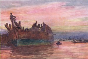 Egy régi hadihajó vége, 1915