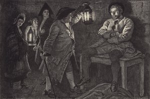 A Bailie felfedezi Rob Royt a börtönben alkotó: William Lockhart Bogle