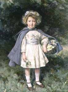 Patricia Anley portréja alkotó: William Logsdail