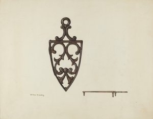 Trivet, c. 1939.