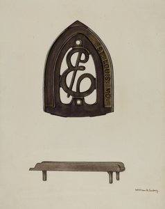 Trivet, c. 1939.