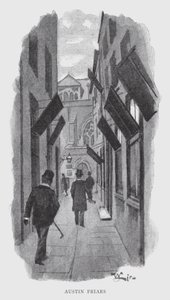 Austin Friars (litho) alkotó: William Luker