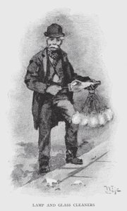 Lámpa- és üvegtisztítók (litho) alkotó: William Luker