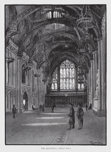 Céhterem, Nagyterem (litho) alkotó: William Luker