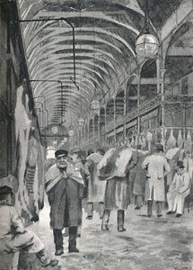 A Metropolitan Meat Market, Smithfield, 1891