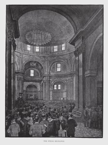 A tőzsde (litho) alkotó: William Luker