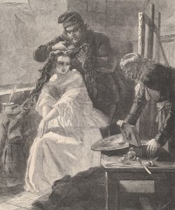 La Toilette des Morts, az Illustrated London News, 1863. július 25.