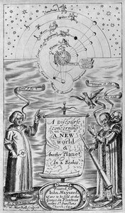 Beszéd egy új világról és egy másik bolygóról 2 könyvben, 1640 (előlap)