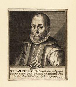 William Perkins angol pap és cambridge-i teológus portréja