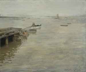 Egy szürke nap alkotó: William Merritt Chase