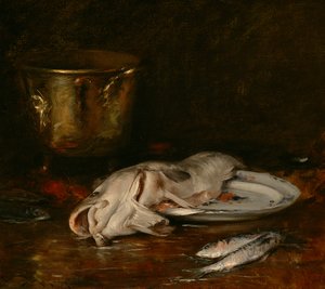 Egy angol tőkehal, 1904 alkotó: William Merritt Chase