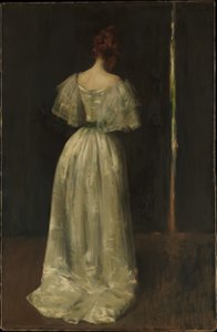 17. századi hölgy alkotó: William Merritt Chase