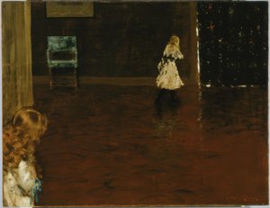 Bújócska alkotó: William Merritt Chase