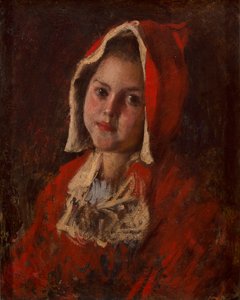 Piroska (olaj, vászon) alkotó: William Merritt Chase