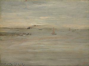 tengerészgyalogos, c. 1888. alkotó: William Merritt Chase