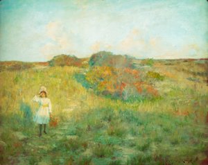 Naplemente Shinnecockban alkotó: William Merritt Chase