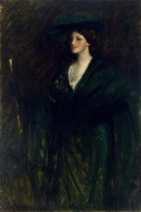 A smaragd hölgy alkotó: William Merritt Chase