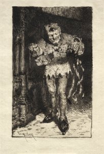 A Jester c. 1890. alkotó: William Merritt Chase
