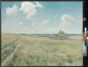 A régi út a tengerhez, 1893 körül alkotó: William Merritt Chase