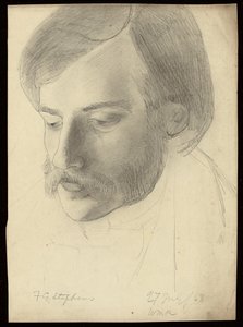 Frederick George Stephens portréja, 1853