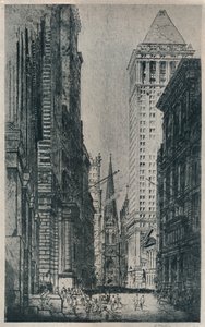 Wall Street, New York, 1913