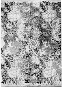 Norwich mintás tapéta, 1889 1934. alkotó: William Morris