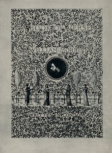 Címlap az A Book of Verse-hez, William Morris, 1870. alkotó: William Morris