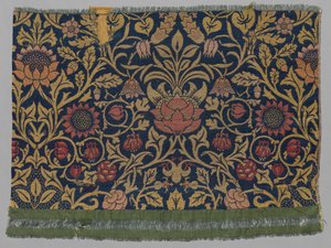 Violet és Columbine, 1883. alkotó: William Morris