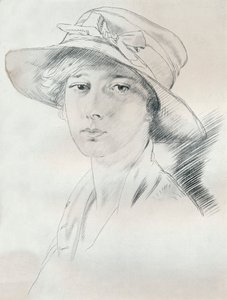 Ceruzával készült portrétanulmány, 1932. század XX