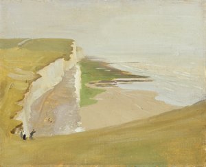 Cliffs at Rottingdean (olaj, vászon, malomdeszka) alkotó: William Nicholson