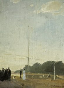 Hampstead Heath, Flagstaff alkotó: William Nicholson