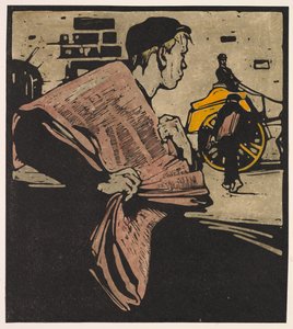 London Típusok: News-boy alkotó: William Nicholson