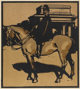 Londoni típusok: Rendőr (Constitution Hill) alkotó: William Nicholson
