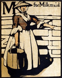 M a Milkmaid, illusztráció az 