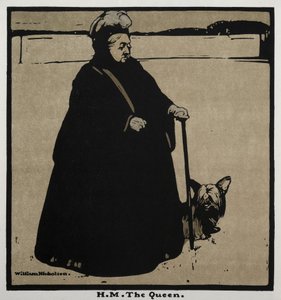 Tizenkét portré: H. M. a királynő alkotó: William Nicholson