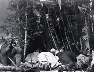 A Csapdázó élete Kanadában, fotó: Nottman, 1890 körül.