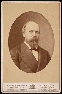 Othniel Charles Marsh portréja 1831-1879, 1875 körül. alkotó: William Notman