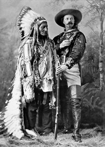 Sitting Bull and Buffalo Bill 1886-ban.