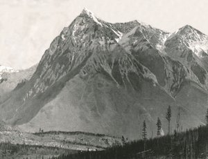The Rockies: Chancellor Peak, Leanchoil, Kanada, 1895.