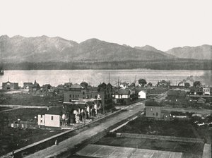 A kikötő, Vancouver, Kanada, 1895.