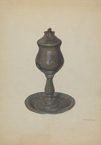 Bálnaolaj lámpa, c. 1940.