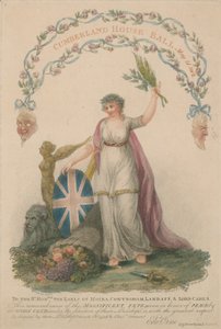 Meghívó a cumberlandi házbálra alkotó: William Orme