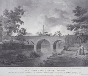 A vízvezeték Bartonban, Manchester közelében, 1793 alkotó: William Orme