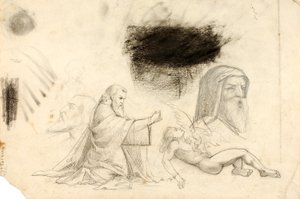 (Tanulmányok--Villa Borghese, 2 ábra, stb.) alkotó: William Page