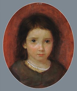 William Page lánya, valószínűleg Anne Page, kb. 1837-38.