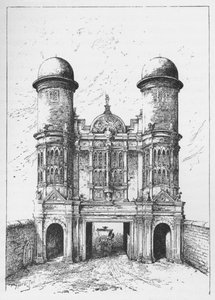 A King Street Gate, Westminster, lebontva 1723, 1897 körül