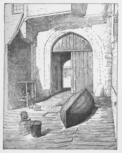 The Water Gate, New Palace Yard, 1897